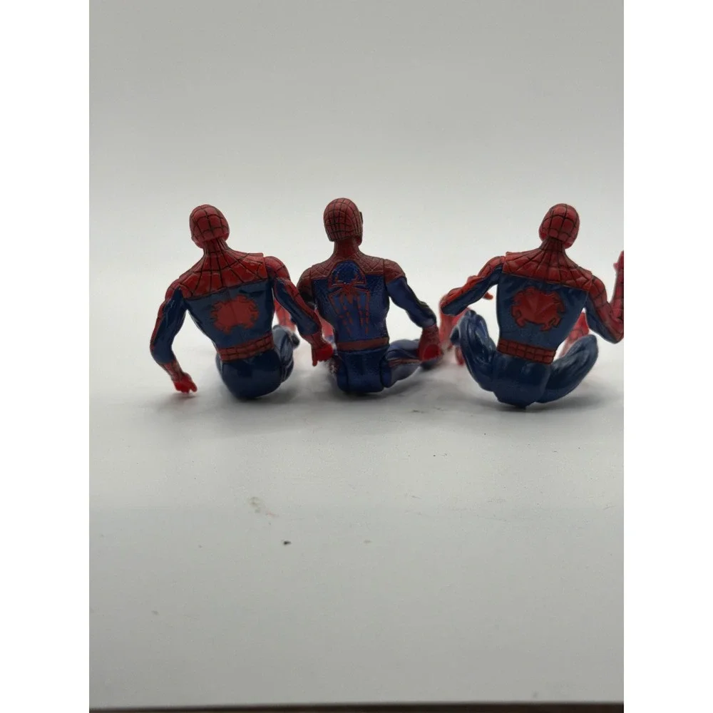 Marvel Hasbro 2012 The Amazing Spider-Man Action Figure Lot of 3 Red Blue C-244C